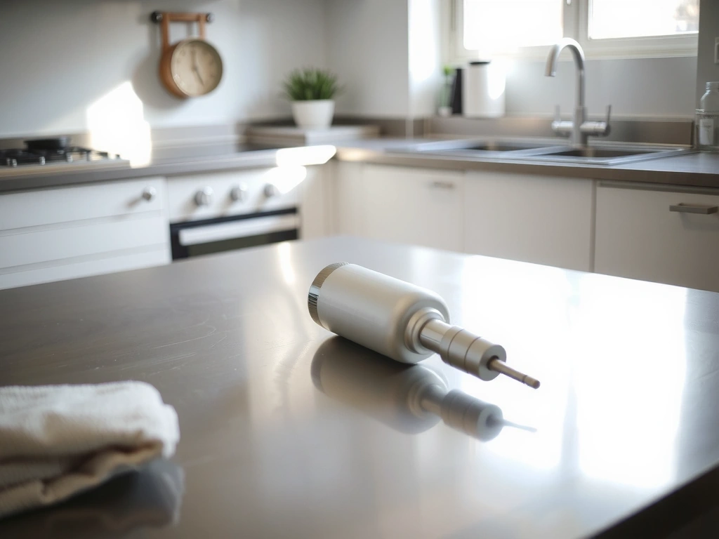 Plan de travail désencombré