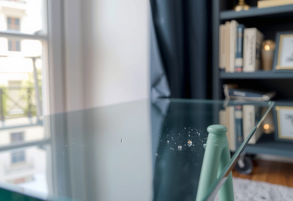 Détail polissage verre